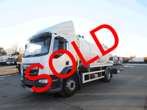REF 95 - 2020 DAF Euro 6 with New 2200 gallon Vacuum Tanker For Sale